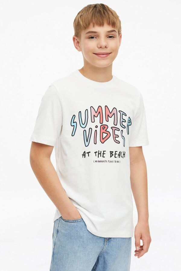 S.Oliver RED LABEL regular fit T-shirt van puur katoen