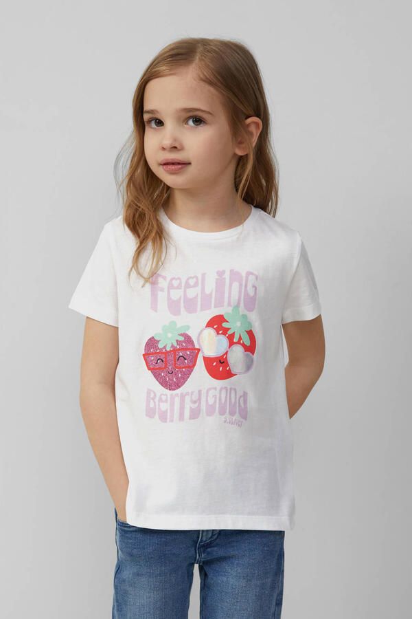 S.Oliver RED LABEL Junior T-shirt in loose fit met effectprint - Foto 2