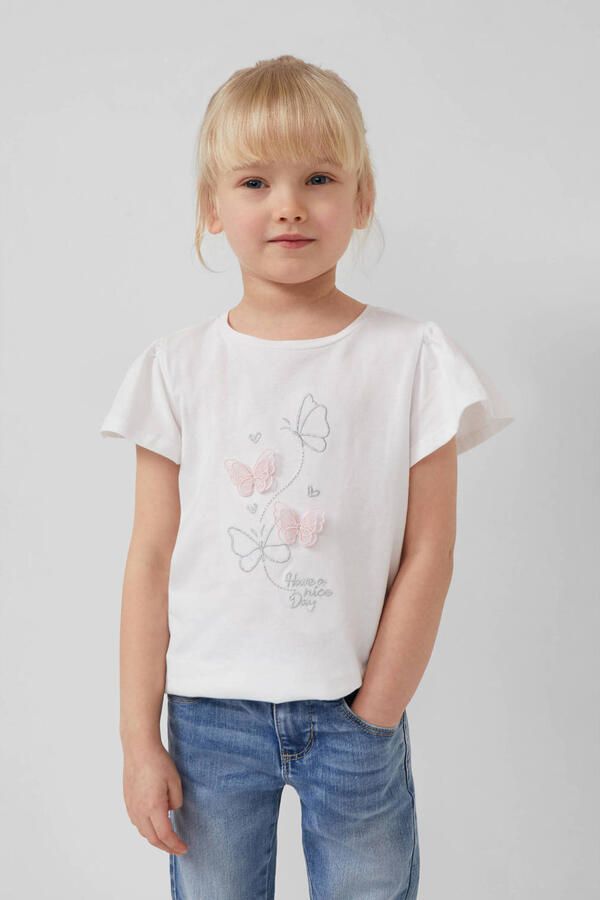 S.Oliver RED LABEL Regular fit T-shirt van puur katoen