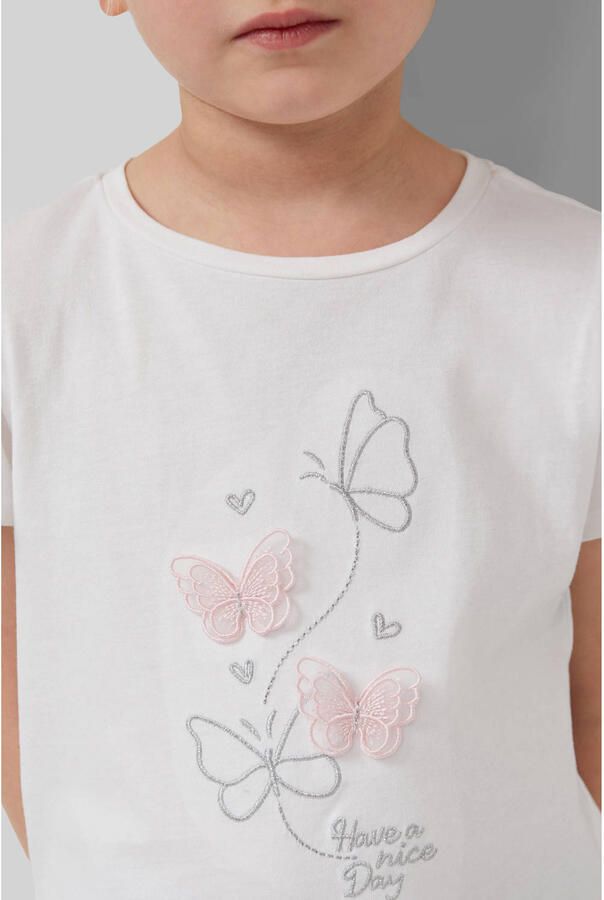 S.Oliver RED LABEL Regular fit T-shirt van puur katoen - Foto 2