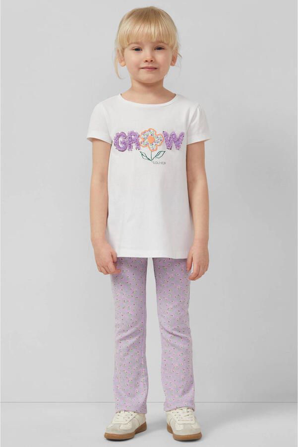 S.Oliver RED LABEL T-shirt met a-lijn fit van puur katoen - Foto 2