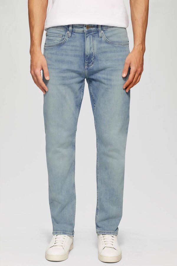 S.Oliver RED LABEL regular fit tapered jeans van katoenmix model 'MAURO'