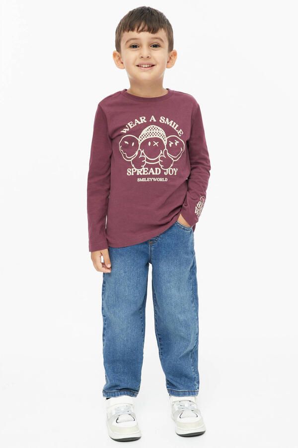 S.Oliver tapered jeans mediumblauw - Foto 2