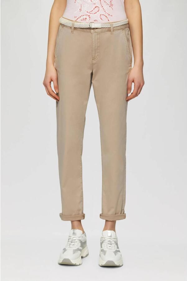 S.Oliver RED LABEL Regular fit chino van katoenmix - Foto 3