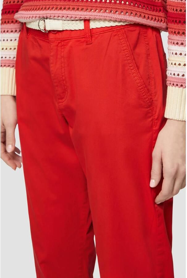 S.Oliver RED LABEL Regular fit chino van katoenmix