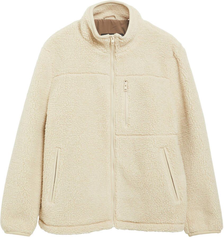 S.Oliver teddy jas beige
