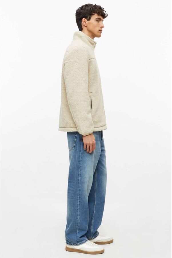 S.Oliver RED LABEL Fleecejack met borstzak met rits - Foto 2