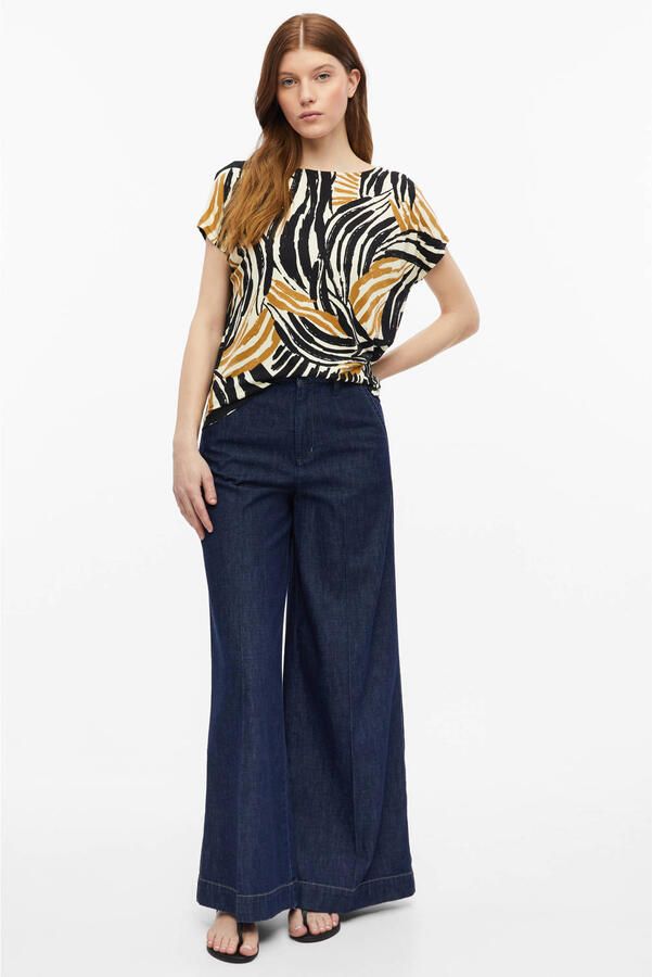 S.Oliver top beige zwart - Foto 2