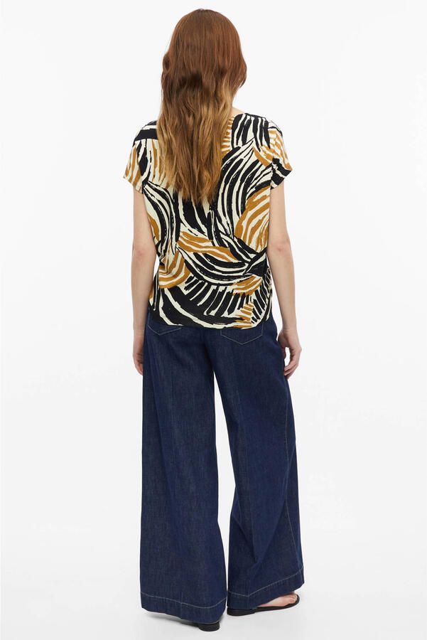 S.Oliver top beige zwart - Foto 3
