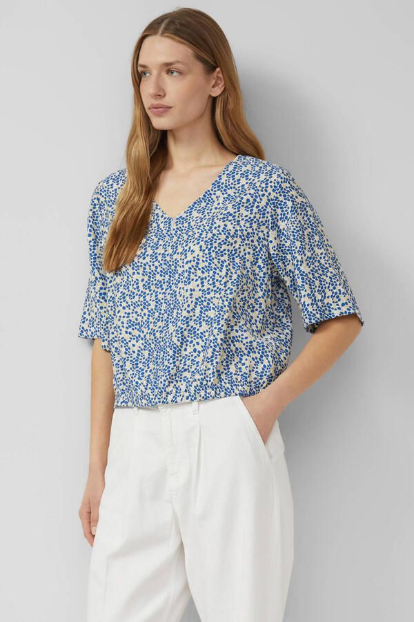 S.Oliver RED LABEL relaxed fit blousetop van viscosemix