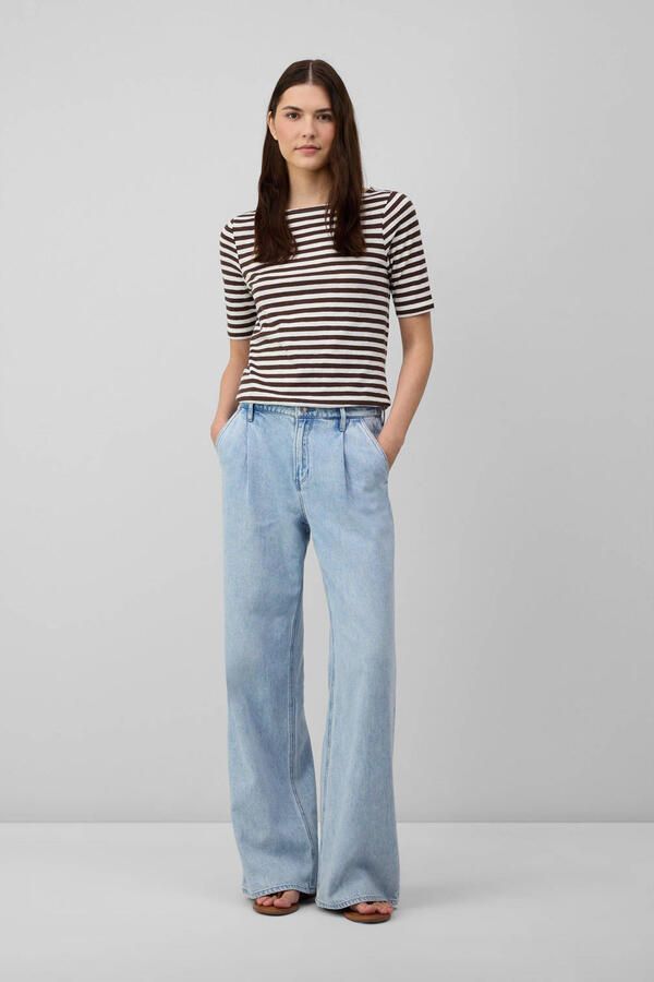 S.Oliver RED LABEL Slim fit gebreid shirt van puur katoen - Foto 2