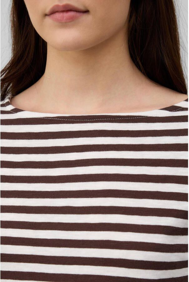 S.Oliver RED LABEL Slim fit gebreid shirt van puur katoen