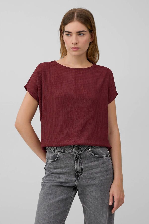 S.Oliver RED LABEL Relaxed fit T-shirt met stretch