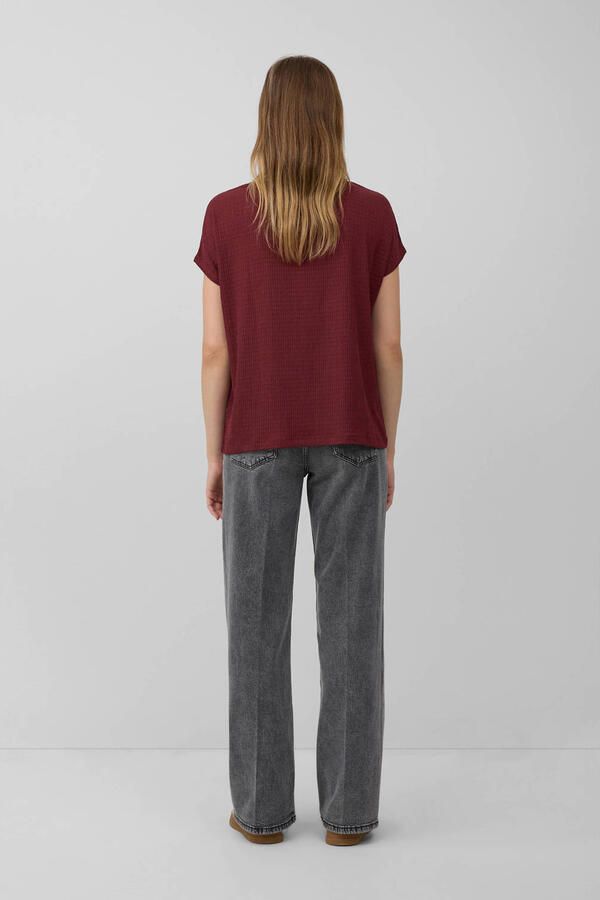 S.Oliver RED LABEL Relaxed fit T-shirt met stretch - Foto 2