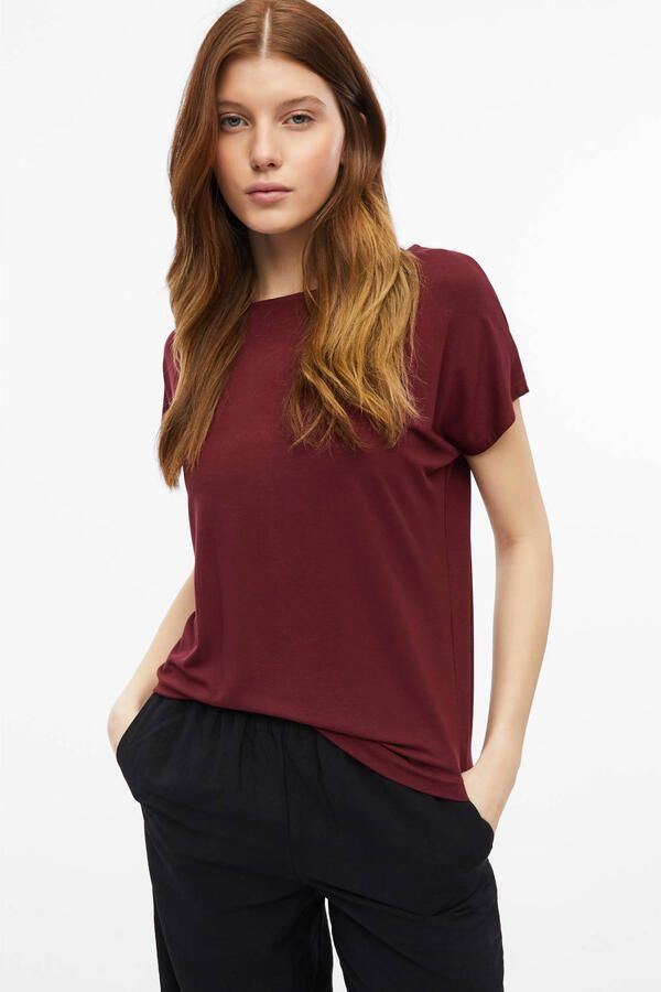 S.Oliver RED LABEL relaxed fit T-shirt van viscosemix - Foto 3