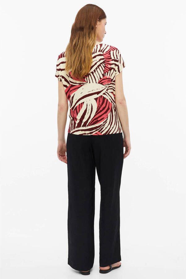 S.Oliver RED LABEL relaxed fit T-shirt van viscosemix