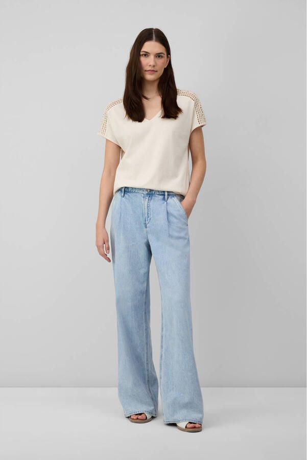 S.Oliver RED LABEL Loose fit T-shirt van puur katoen