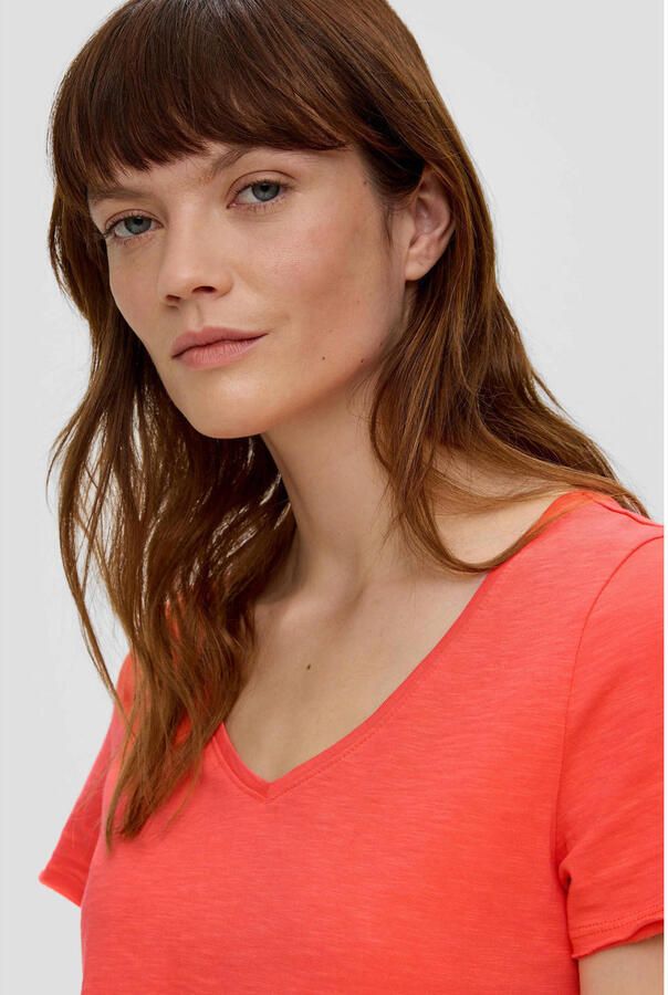 S.Oliver RED LABEL T-shirt met V-hals - Foto 2