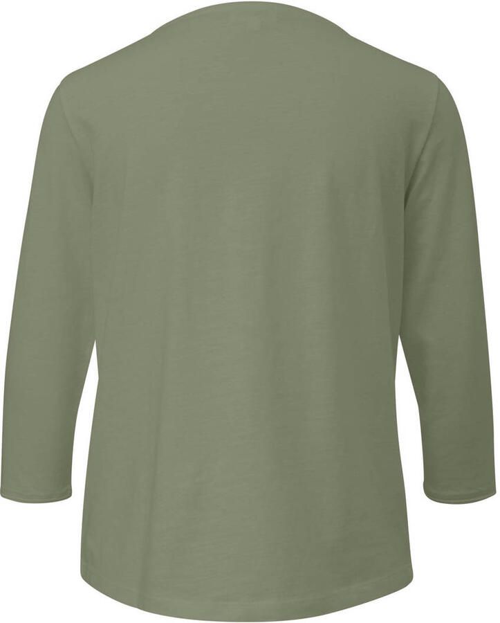 S.Oliver RED LABEL Regular fit shirt met 3 4-mouwen van puur katoen - Foto 2