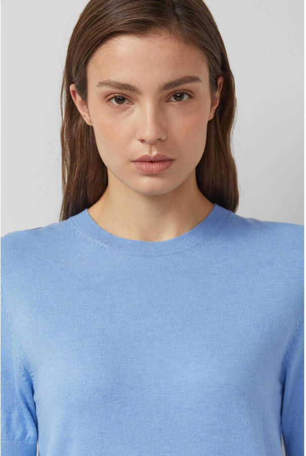 S.Oliver RED LABEL Slim fit T-shirt van viscosemix - Foto 3