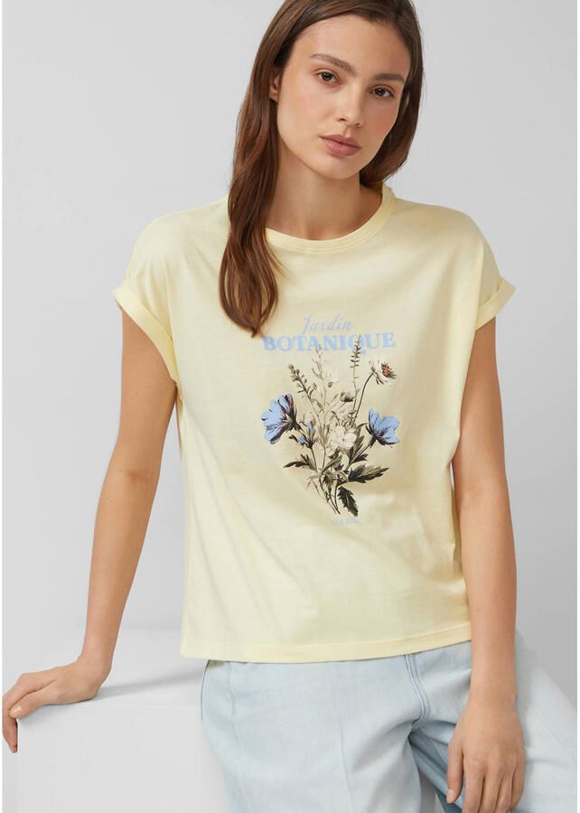 S.Oliver RED LABEL relaxed fit T-shirt van puur katoen