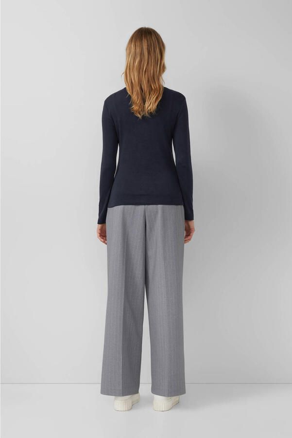 S.Oliver RED LABEL Shirt met lange mouwen van puur katoen - Foto 2