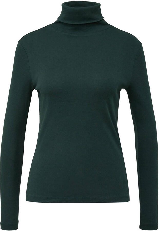 S.Oliver RED LABEL Shirt met lange mouwen van puur katoen - Foto 2