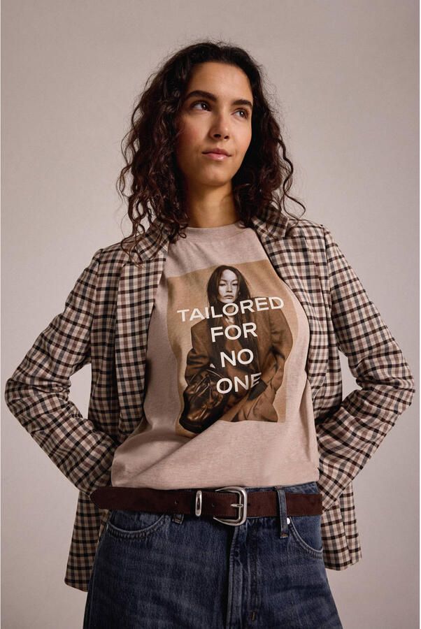 S.Oliver top met print beige - Foto 3