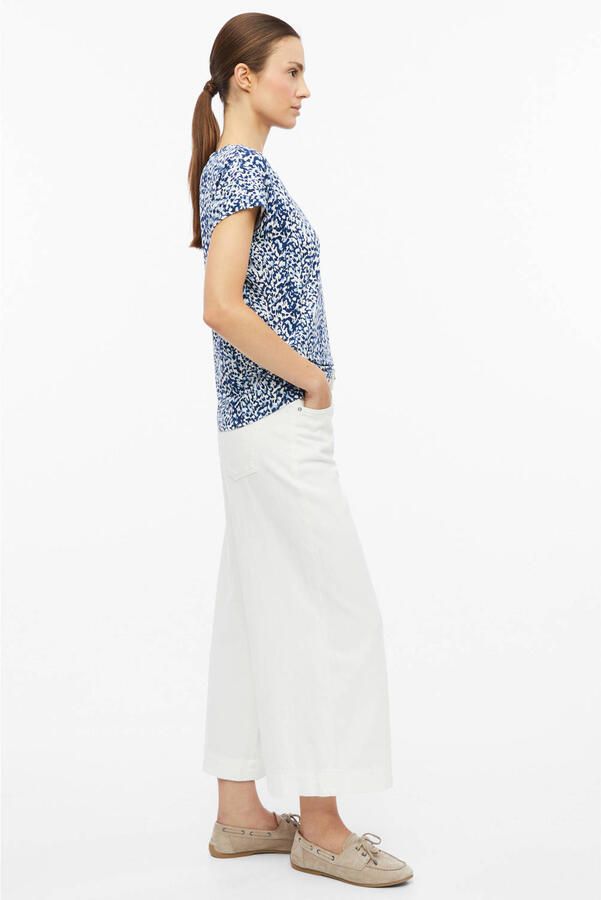 S.Oliver top met print donkerblauw - Foto 2