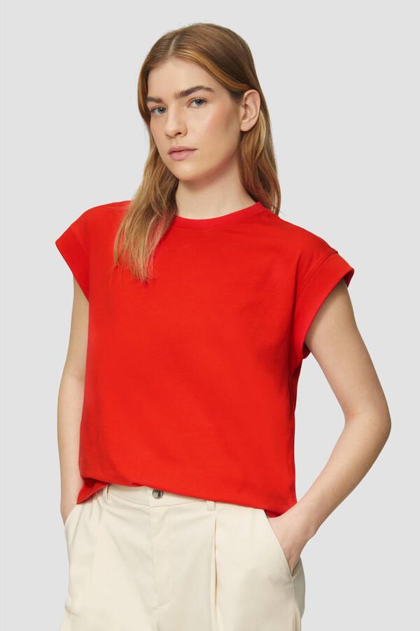 S.Oliver RED LABEL Regular fit T-shirt van puur katoen