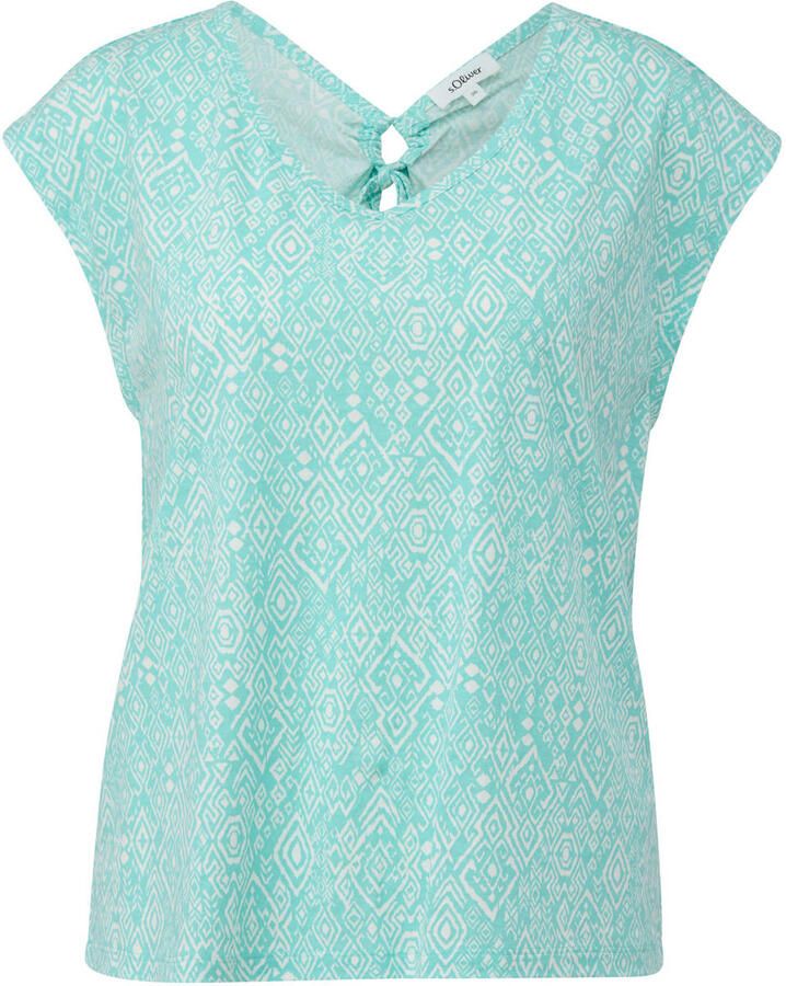 S.Oliver T-shirt met uitsparing - Foto 2