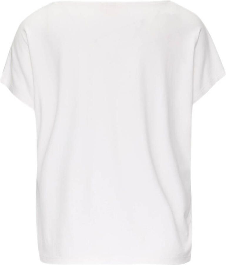 S.Oliver RED LABEL T-shirt van viscosemix met ronde hals - Foto 3