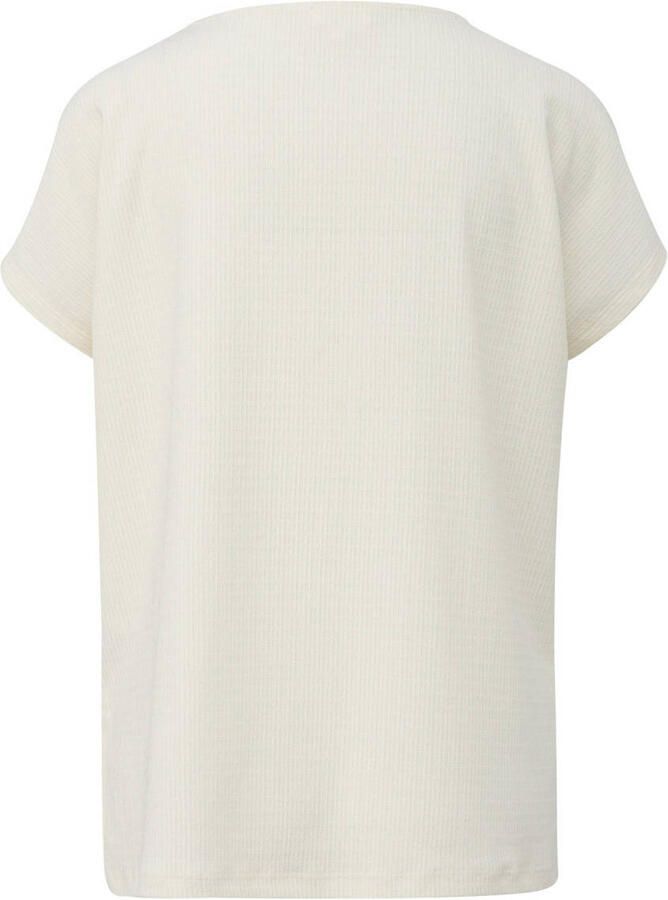 S.Oliver RED LABEL Relaxed fit T-shirt met stretch - Foto 2