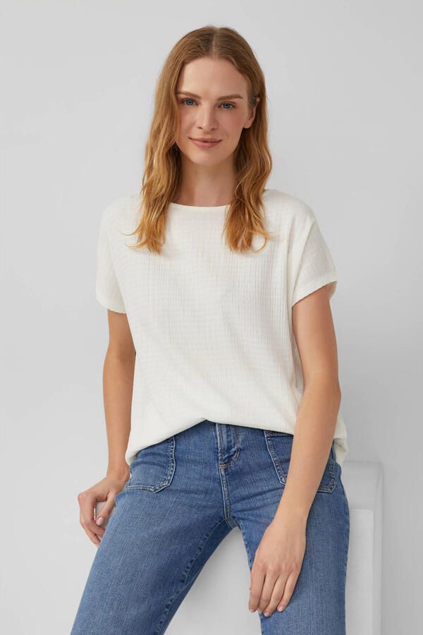 S.Oliver RED LABEL Relaxed fit T-shirt met stretch