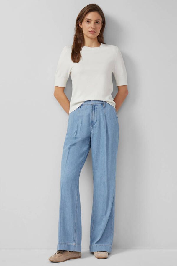 S.Oliver RED LABEL Slim fit T-shirt van viscosemix - Foto 3