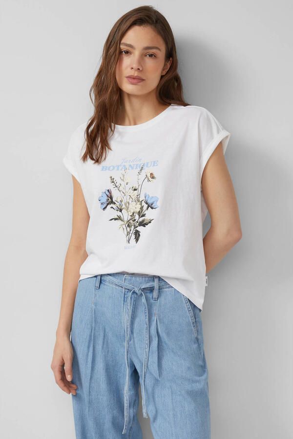 S.Oliver RED LABEL relaxed fit T-shirt van puur katoen - Foto 2