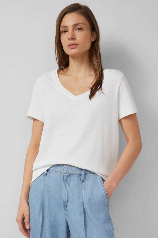 S.Oliver RED LABEL relaxed fit T-shirt van puur katoen