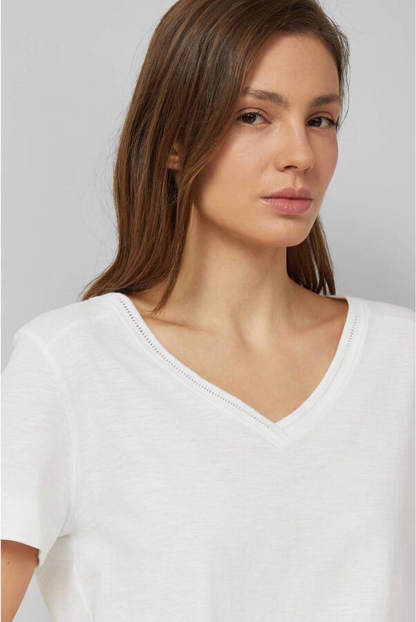 S.Oliver RED LABEL relaxed fit T-shirt van puur katoen - Foto 2