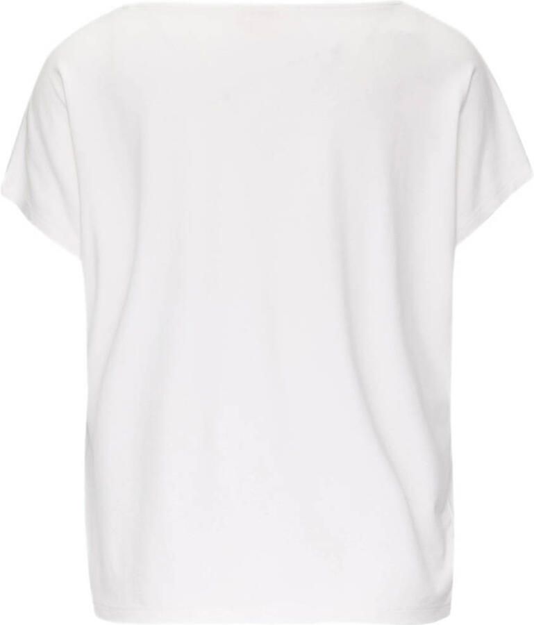 S.Oliver RED LABEL T-shirt van viscosemix met ronde hals - Foto 2
