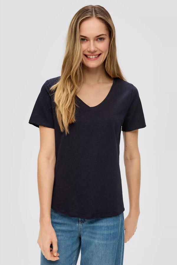 S.Oliver RED LABEL T-shirt met V-hals - Foto 2