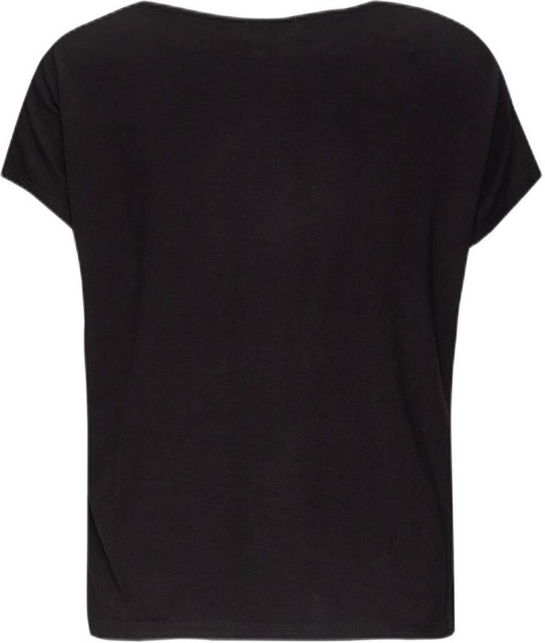 S.Oliver RED LABEL T-shirt van viscosemix met ronde hals - Foto 3