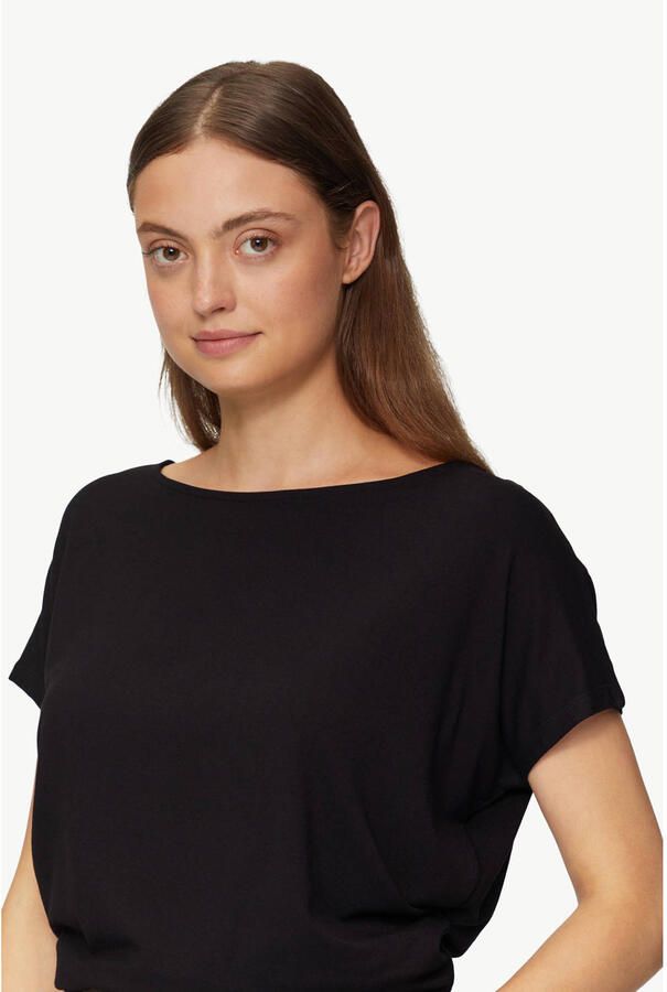 S.Oliver RED LABEL T-shirt van viscosemix met ronde hals