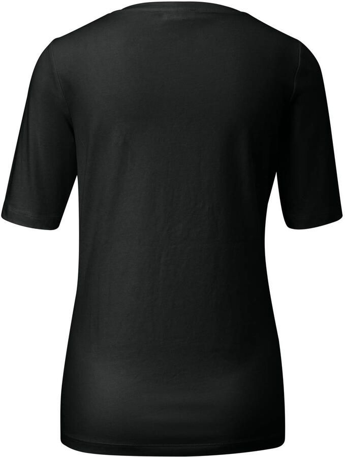 S.Oliver RED LABEL Slim fit T-shirt van katoenmix - Foto 3