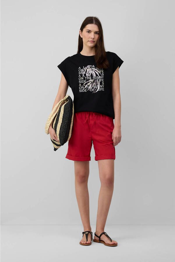 S.Oliver RED LABEL Regular fit T-shirt van puur katoen - Foto 2