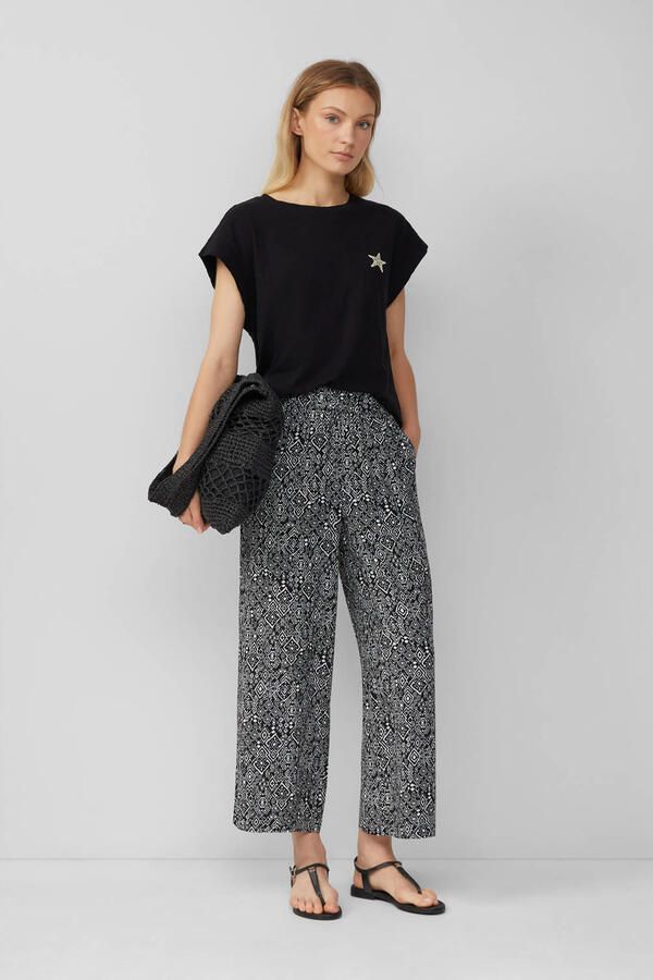 S.Oliver RED LABEL Regular fit T-shirt van puur katoen - Foto 3