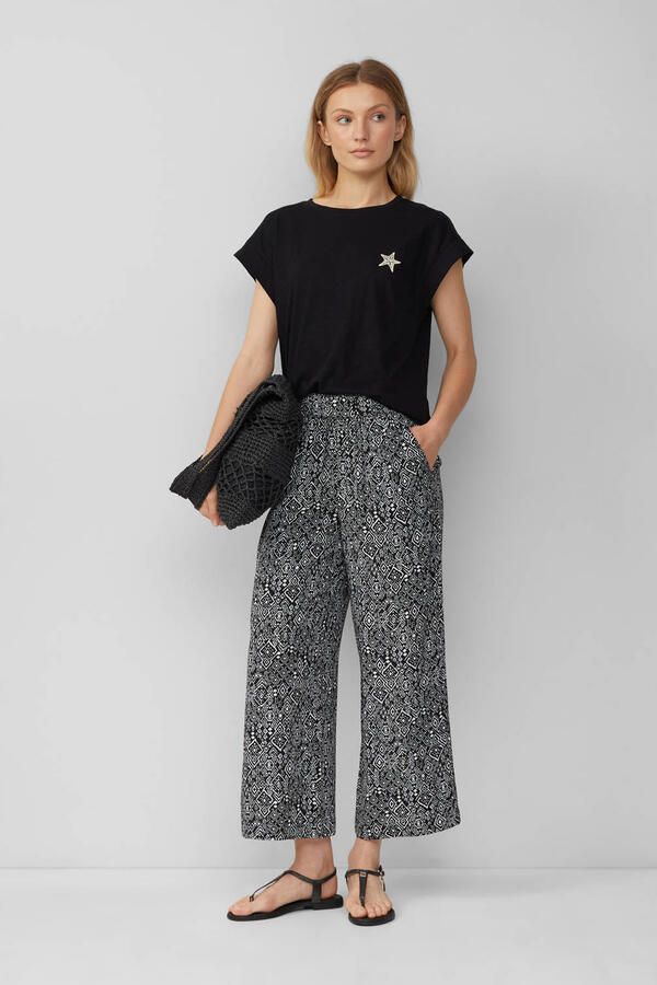 S.Oliver RED LABEL Regular fit T-shirt van puur katoen - Foto 2