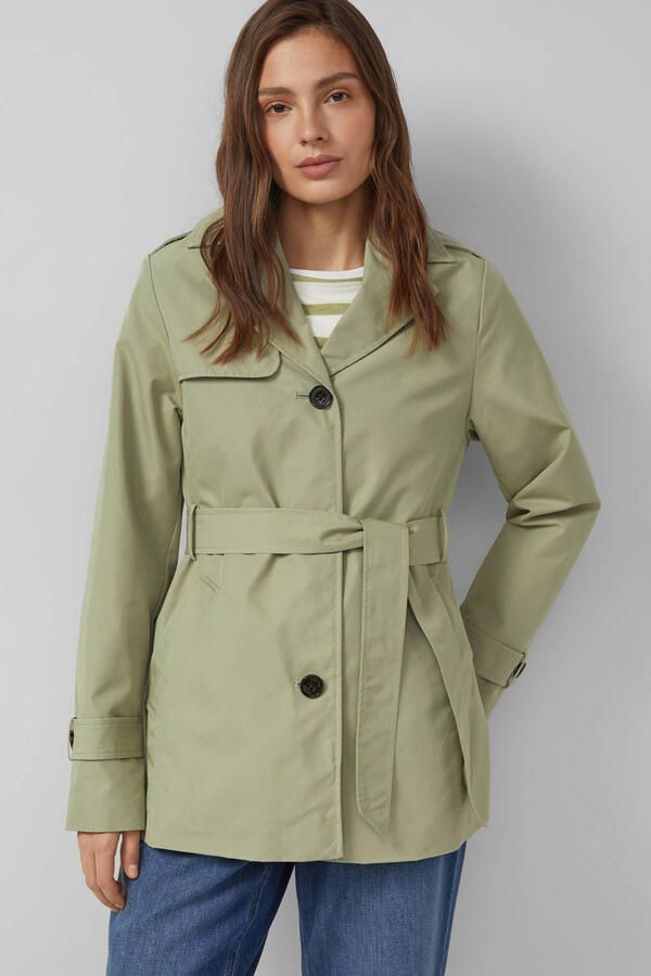 S.Oliver trenchcoat groen