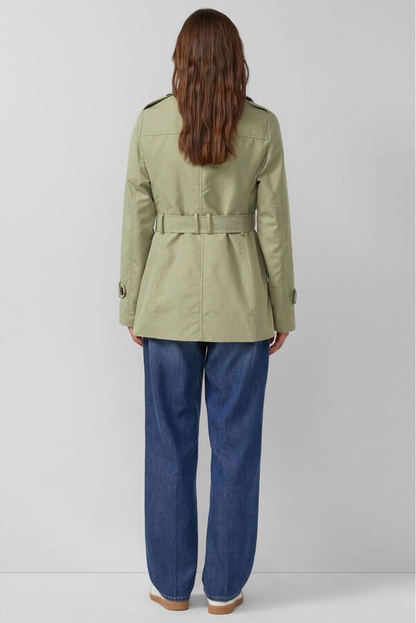 S.Oliver trenchcoat groen - Foto 2