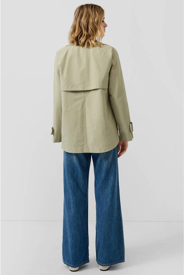 S.Oliver trenchcoat groen - Foto 3