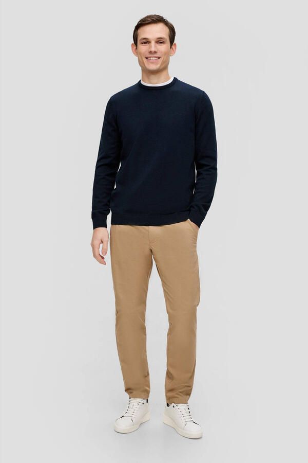 S.Oliver RED LABEL Gebreide pullover met labelstitching - Foto 2